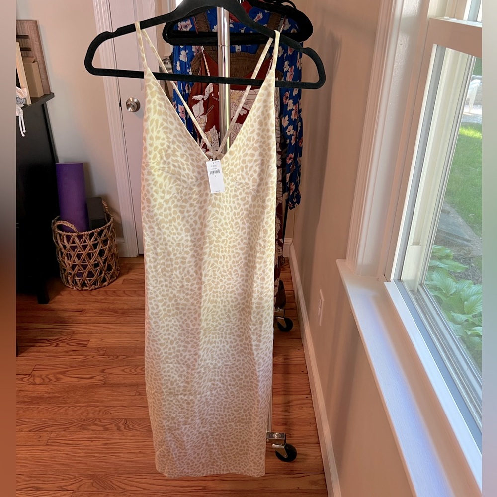 Linen Midi Dress